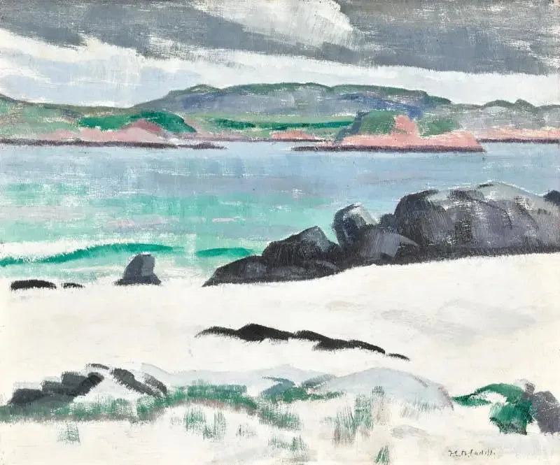 Iona, Cows Rock et le Ross de Mull - Francis Cadell