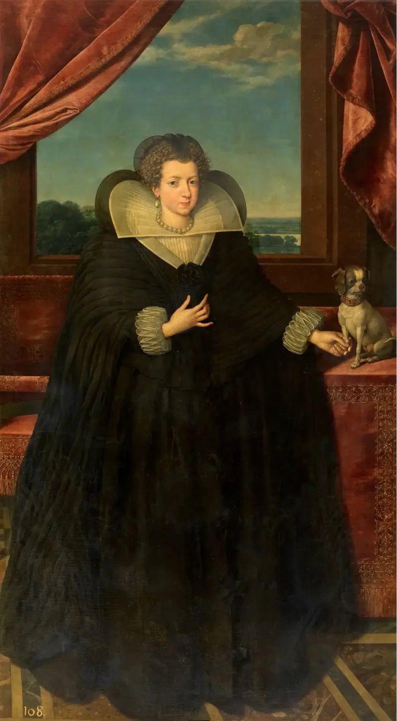 Isabel de Francia esposa de Felipe IV - Frans Pourbus the Younger