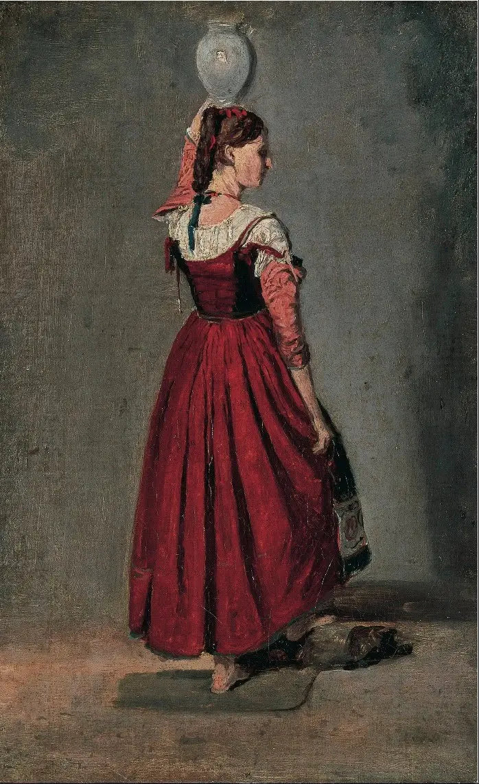 Italienne - Jean-Baptiste Camille Corot - Alpha Reproduction