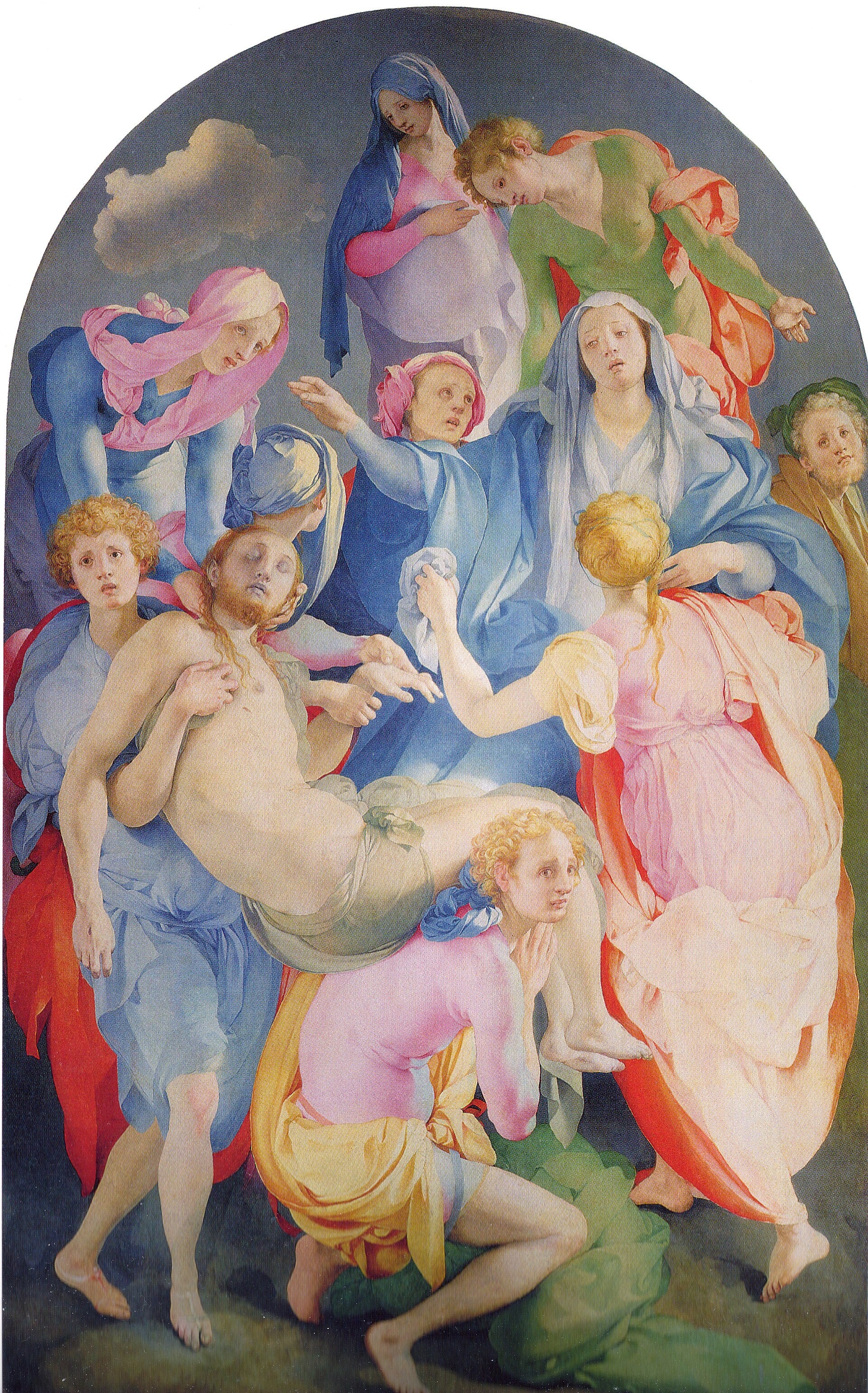 La Déposition / Pietà avec la Vierge - Pontormo