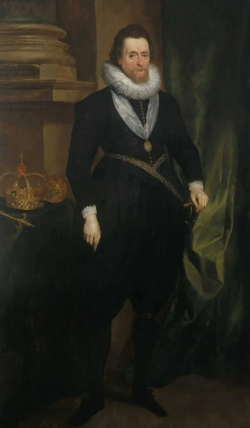 Jacques Ier et VI (1566-1625) - Antoine van Dyck