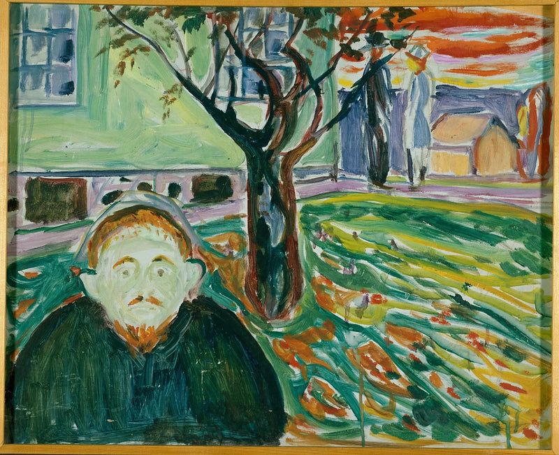 Jalousie au jardin - Edvard Munch
