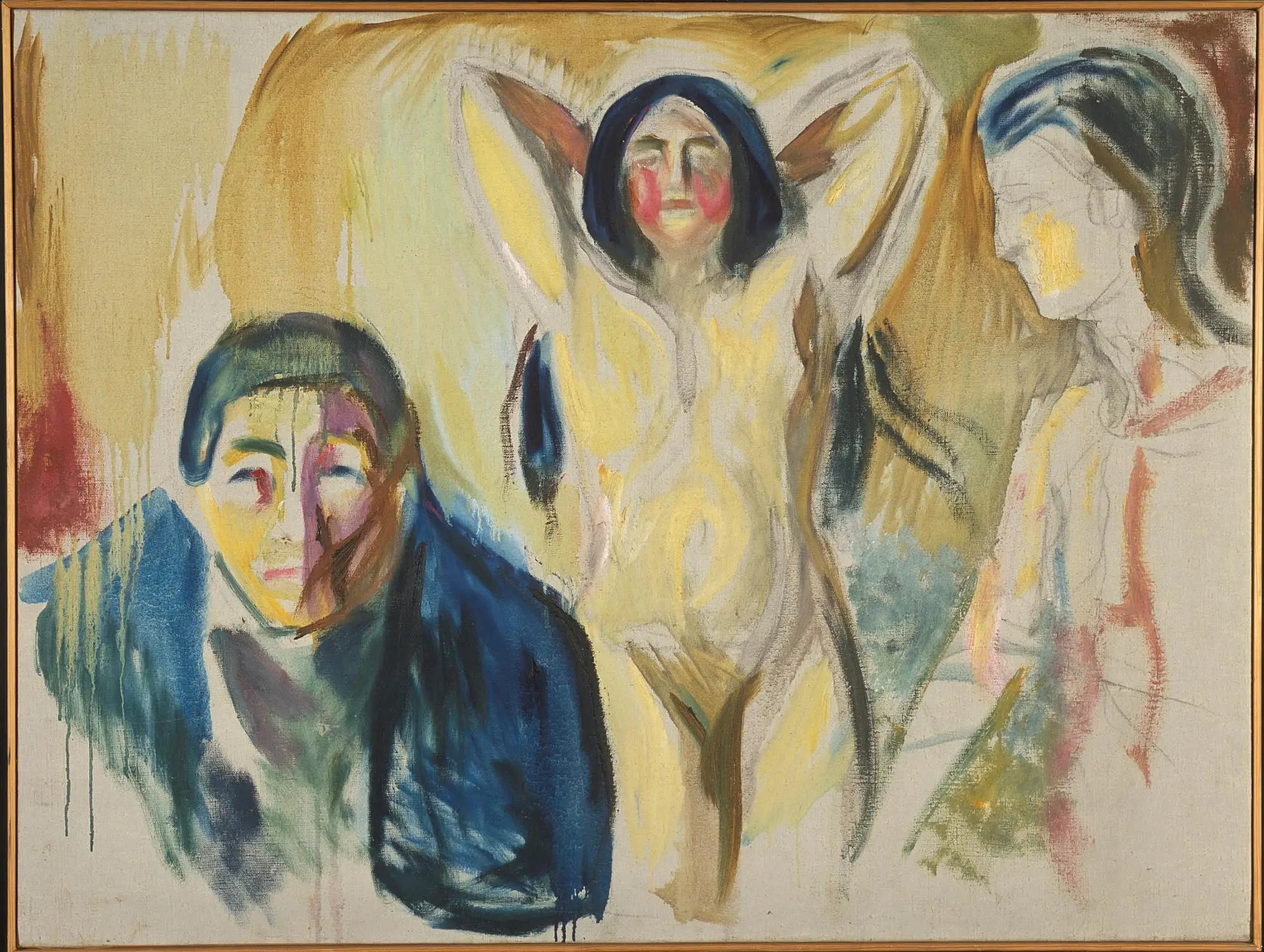 Jalousie - Edvard Munch image 1 reproduction de peinture à l’huile