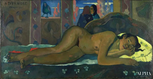 Jamais plus - Paul Gauguin - Reproductions de tableaux et peintures haut de gamme