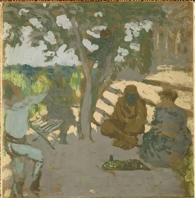 Jardin à l'Étang-la-Ville - Édouard Vuillard