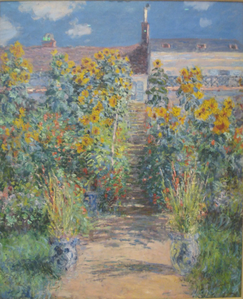 Jardin à Vétheuil - Claude Monet