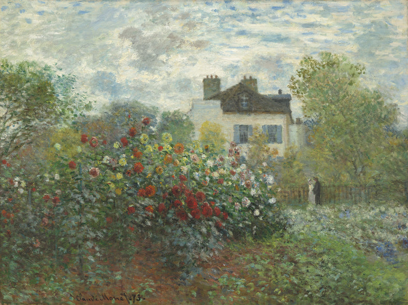 Le Jardin de l’artiste à Argenteuil W286 – Claude Monet