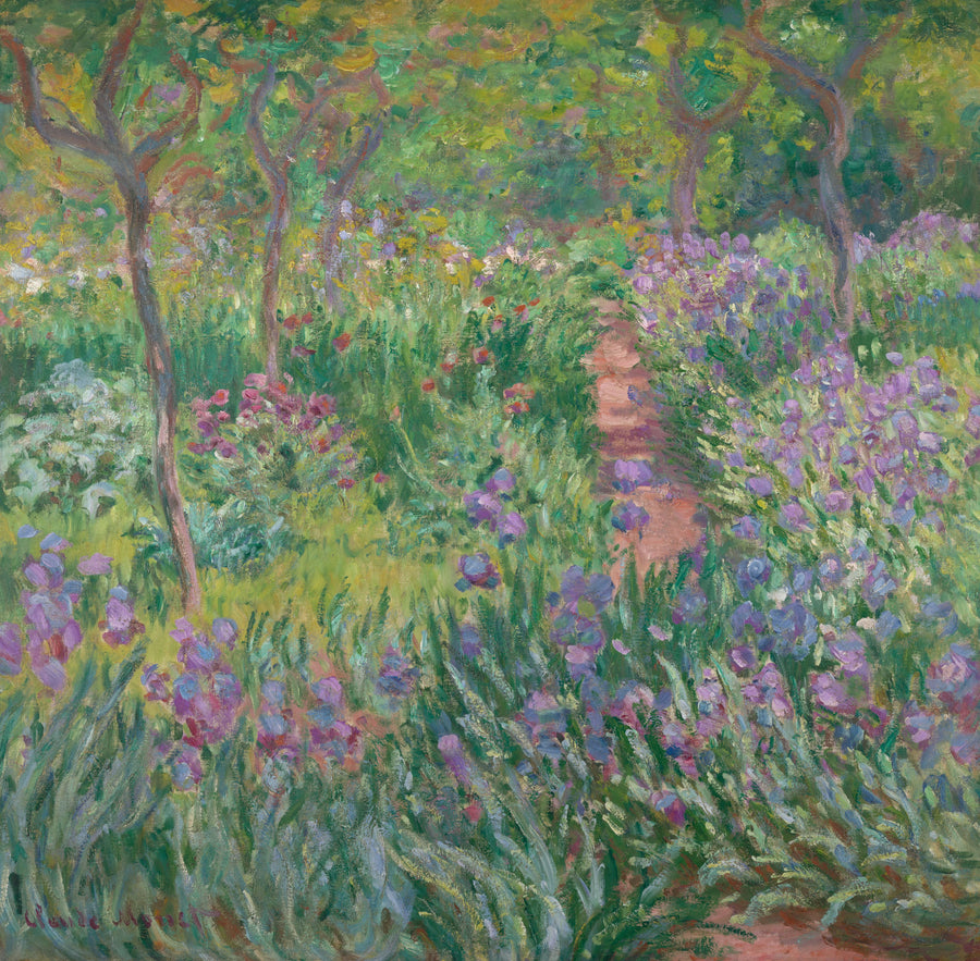 Le Jardin de l’artiste à Giverny, Yale W1622 – Claude Monet
