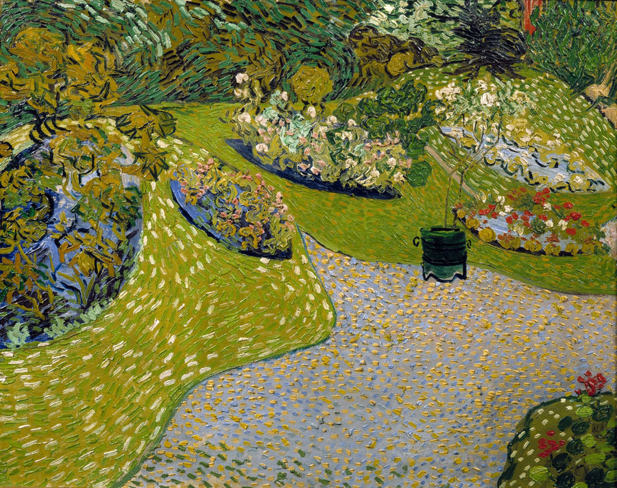 Jardin à Auvers – Vincent van Gogh
