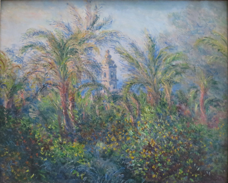 Jardin à Bordighera, impression du matin W866 – Claude Monet