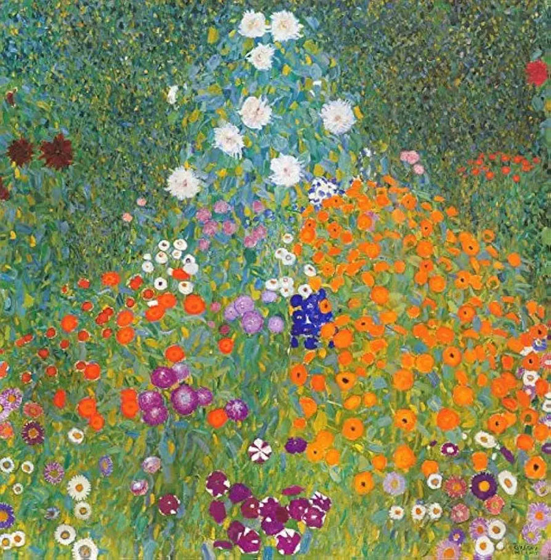 Jardin de fleurs - Gustav Klimt