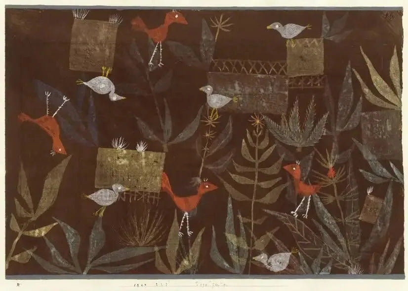 Jardin des oiseaux - Paul Klee