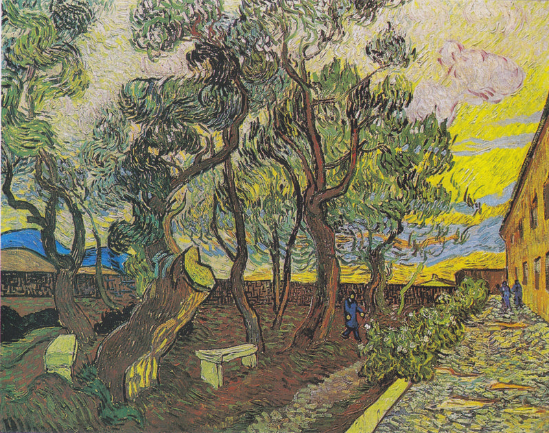Le Parc de l’hôpital à Saint-Rémy, F660 – Van Gogh