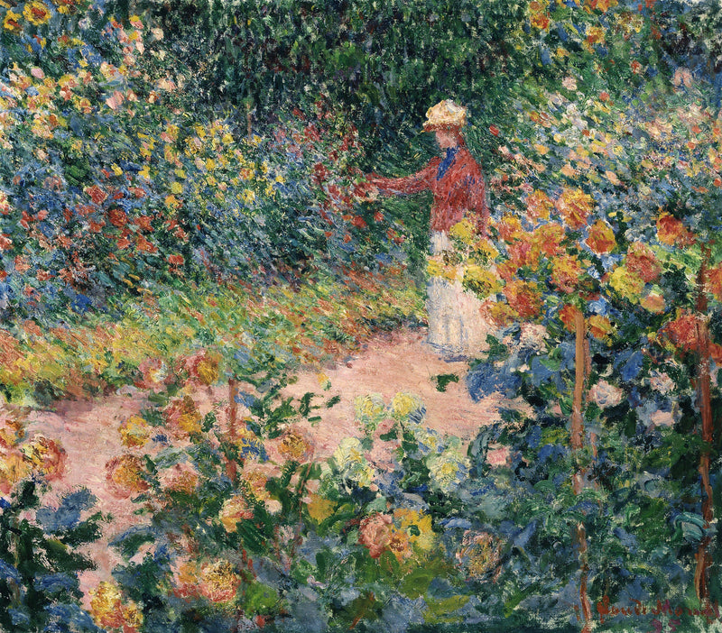 Le Jardin de Monet à Giverny, Bührle W1420 – Claude Monet