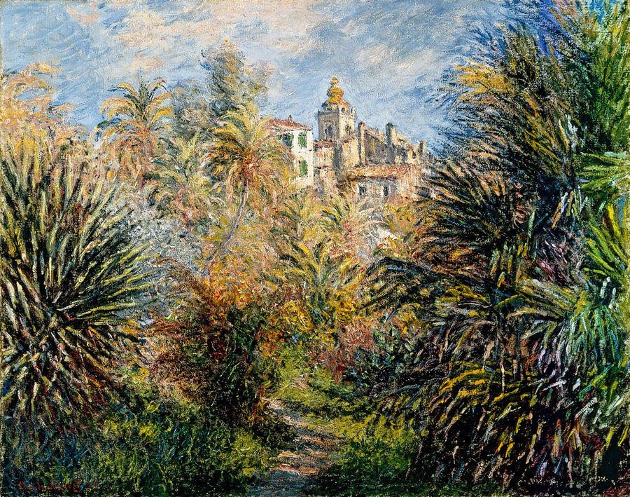 Jardin Moreno à Bordighera W865 – Claude Monet