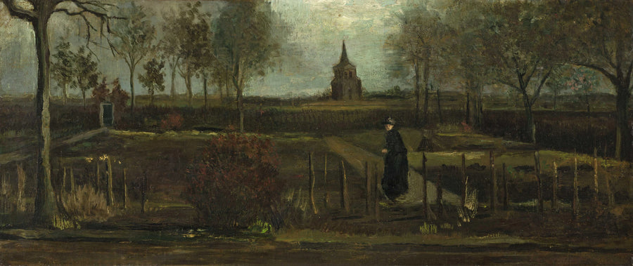 Jardin du presbytère de Nuenen au printemps, F185 – Van Gogh