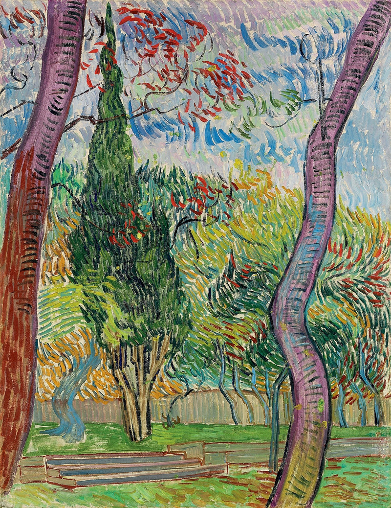 Le Jardin de Saint-Paul, F640 – Vincent van Gogh
