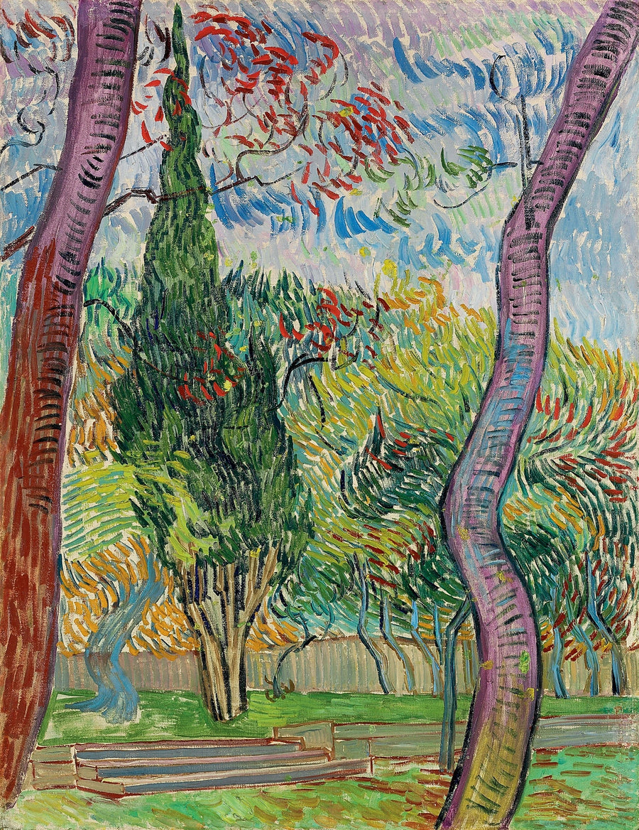Le Jardin de Saint-Paul, F640 – Vincent van Gogh