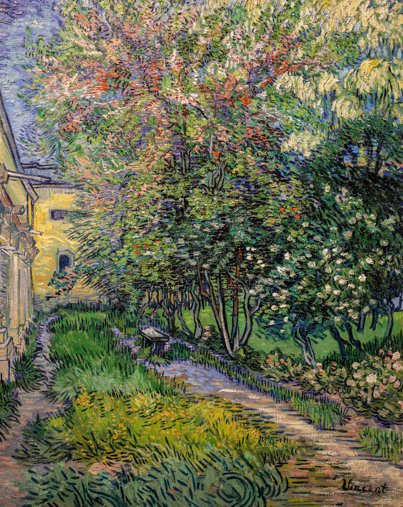 Le Jardin de Saint-Paul, F734 – Vincent van Gogh