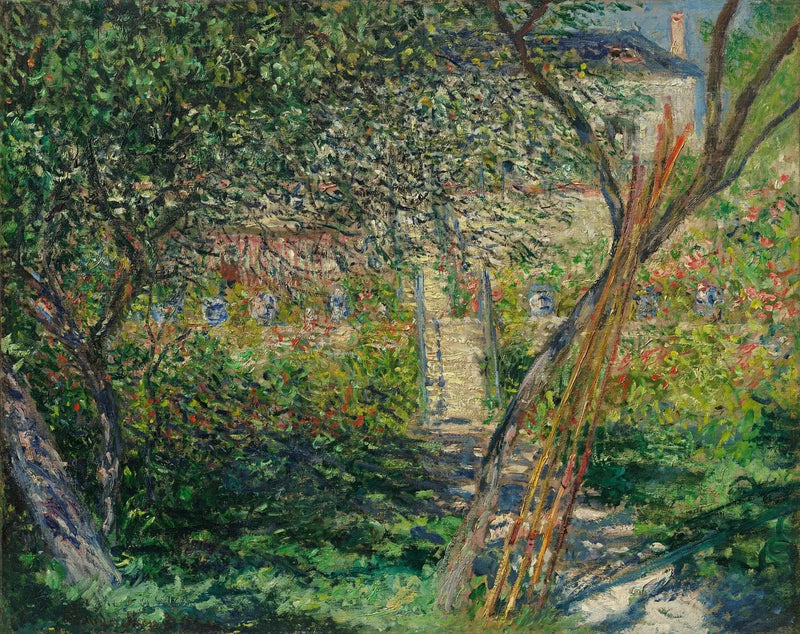Le Jardin à Vétheuil W666 – Claude Monet