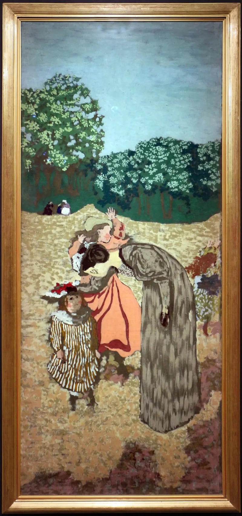 Jardins publics : l'interrogatoire - Édouard Vuillard