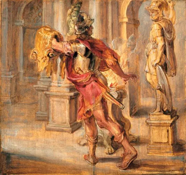 Jason avec la Toison d'Or - Peter Paul Rubens image 1 reproduction réalisée par Alpha Reproduction