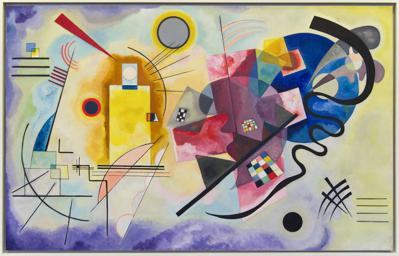 Jaune-rouge-bleu - Vassily Kandinsky