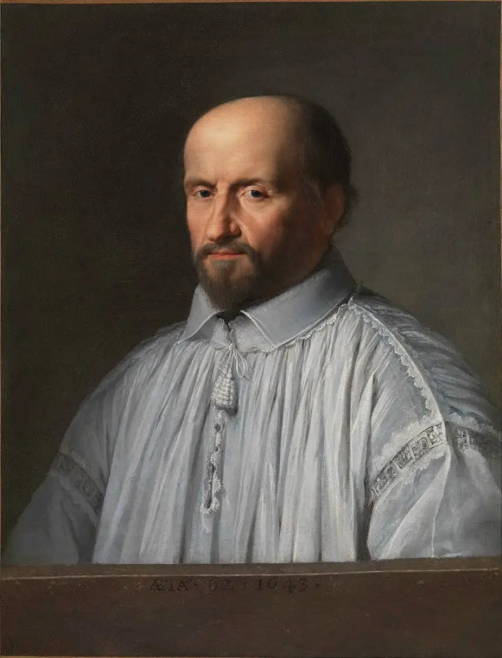Jean Duvergier du Hauranne, abbé de Saint-Cyran - Philippe de Champaigne