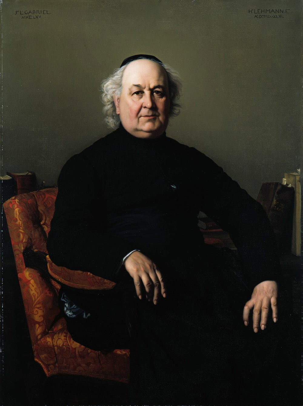 Jean Louis Gabriel, Recteur de Saint Merri - Henri Lehmann