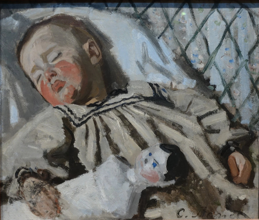 Jean Monet endormi W108 – Claude Monet