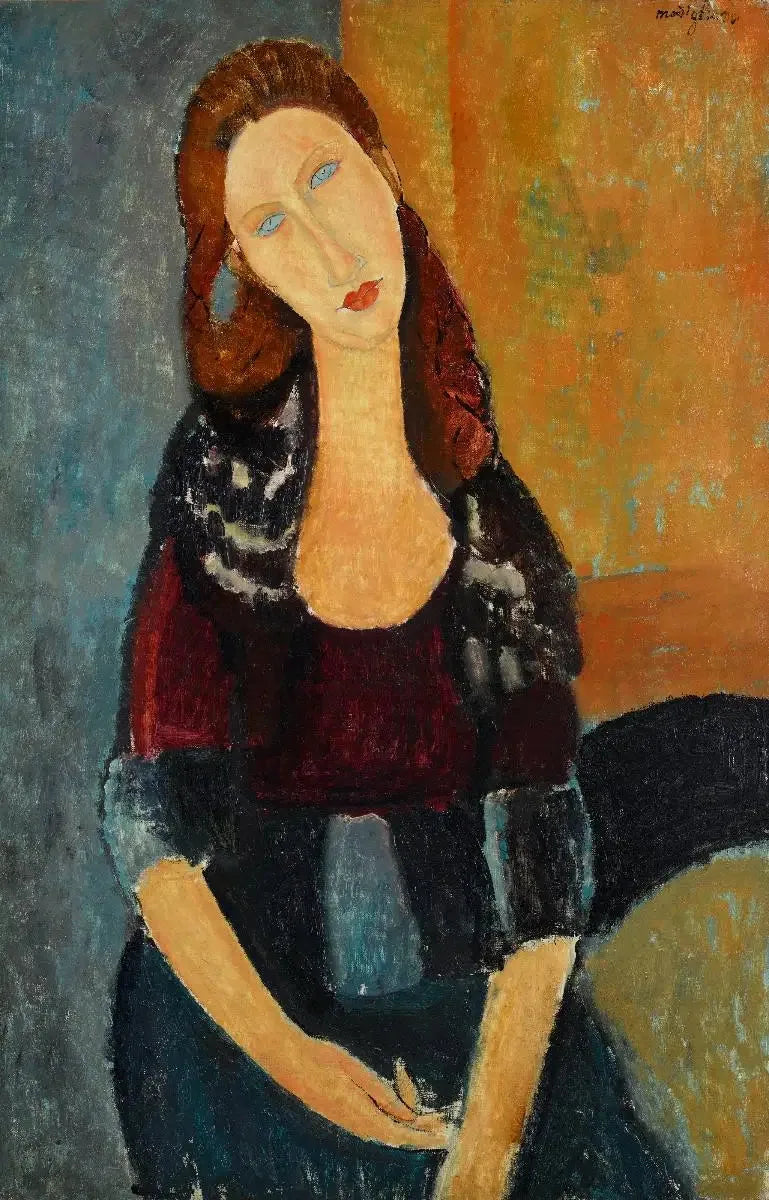 Jeanne Hébuterne assise - Amedeo Modigliani