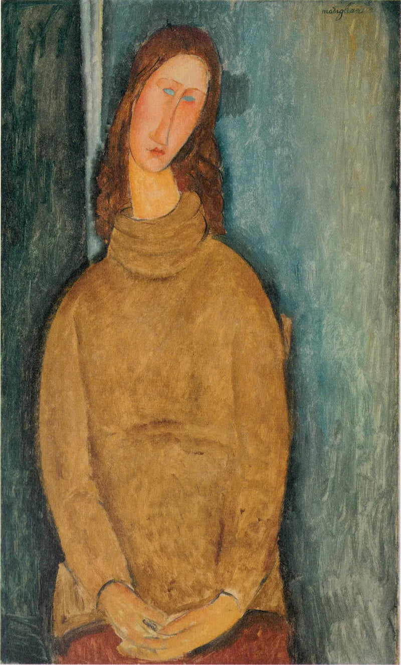 Jeanne Hébuterne au chandail jaune - Amedeo Modigliani