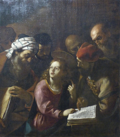 Jésus au milieu des docteurs - Mattia Preti - Alpha Reproduction