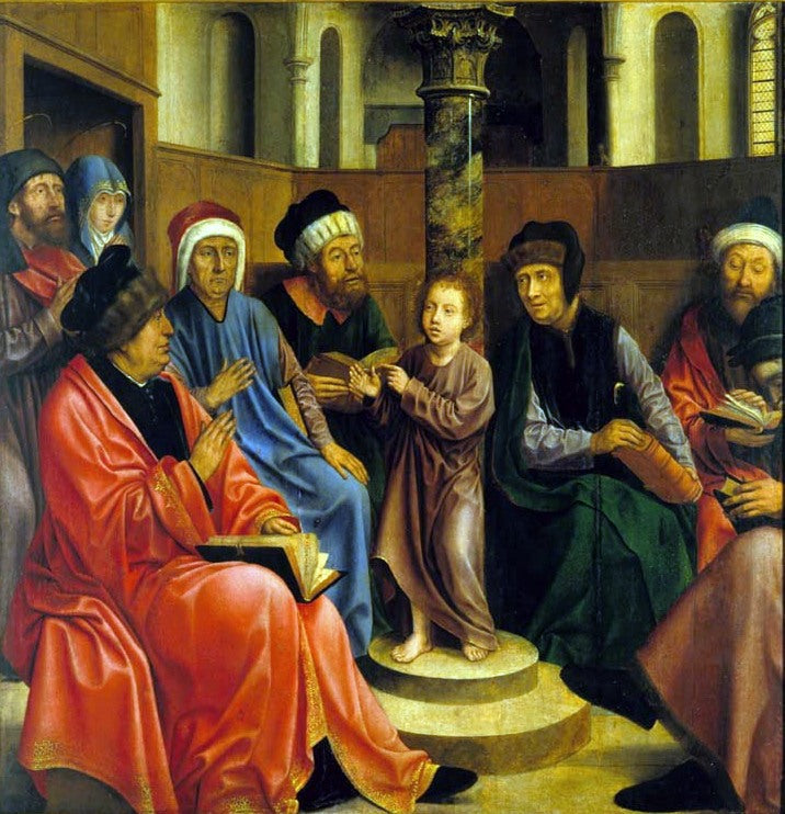 Jésus parmi les docteurs - Quentin Metsys