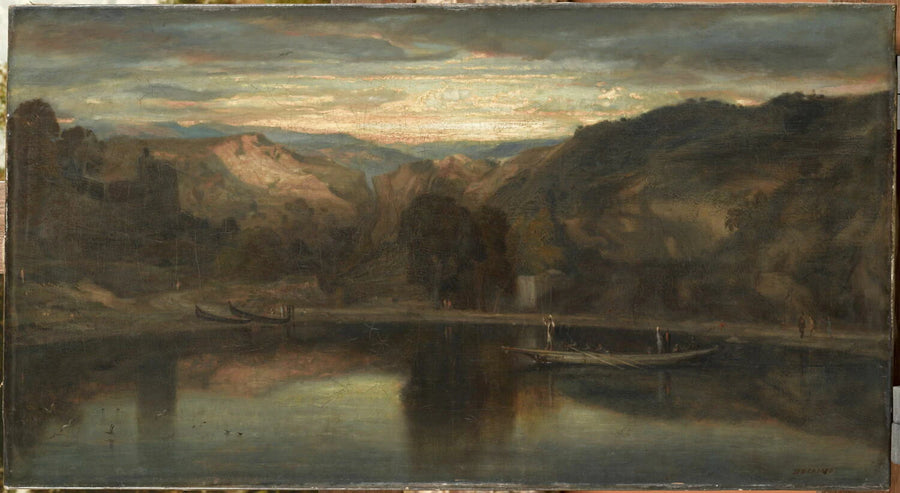 Jésus sur le lac de Génésareth - Alexandre-Gabriel Decamps
