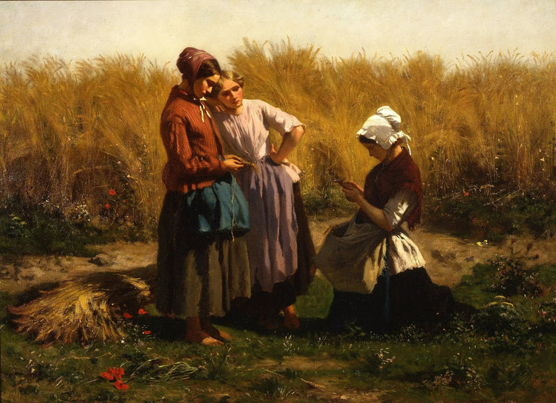 Jetons d'amour - Jules Breton