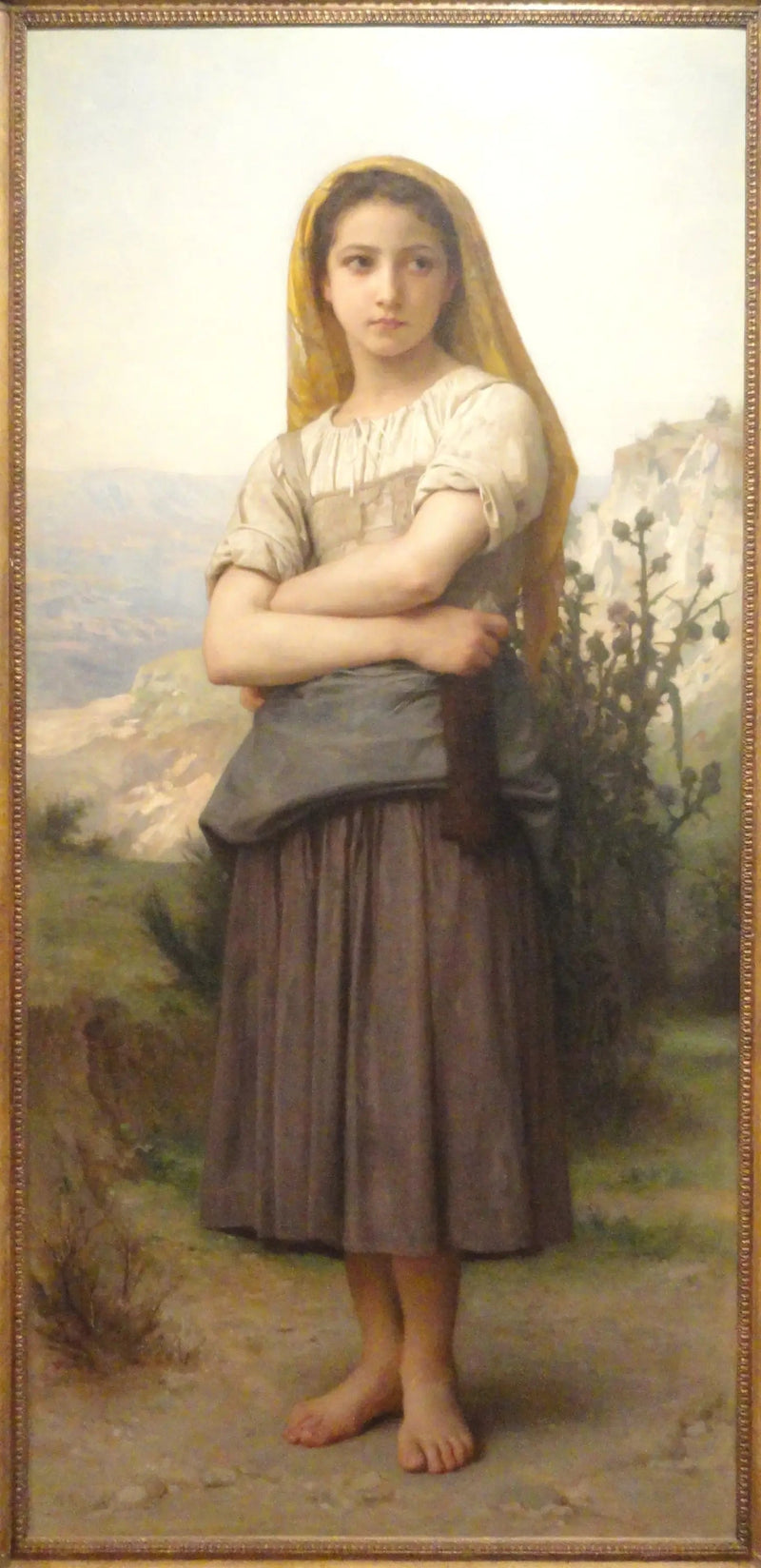 Jeune bergère - Bouguereau