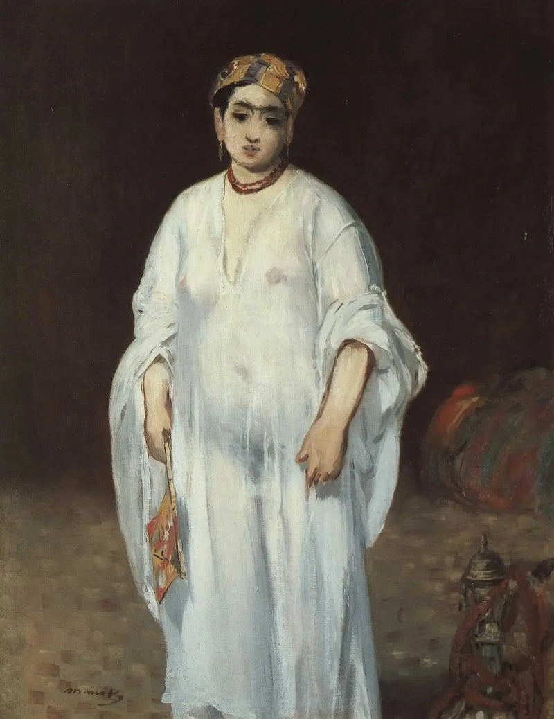 Jeune femme dans une robe orientale - Édouard Manet