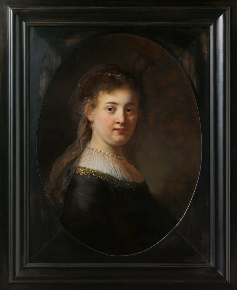 Jeune femme en costume fantastique - Rembrandt