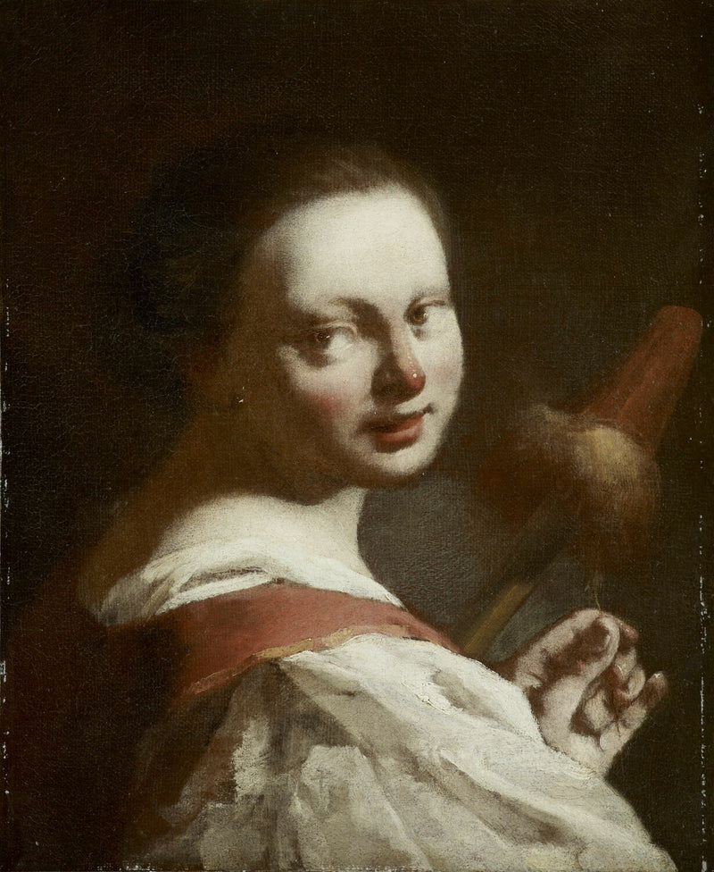 Jeune fileuse - Giovanni Battista Piazzetta