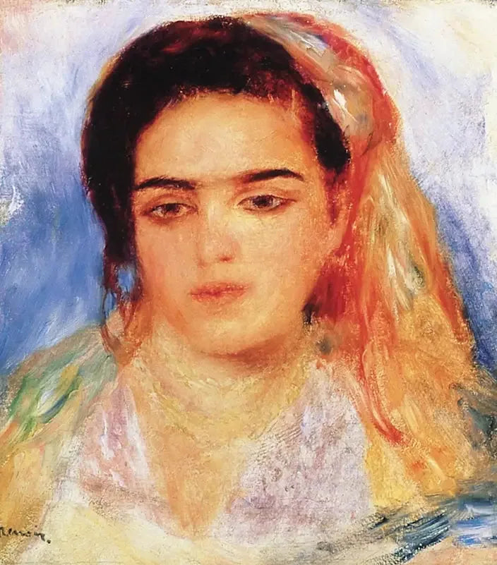 Jeune fille algérienne - Pierre-Auguste Renoir
