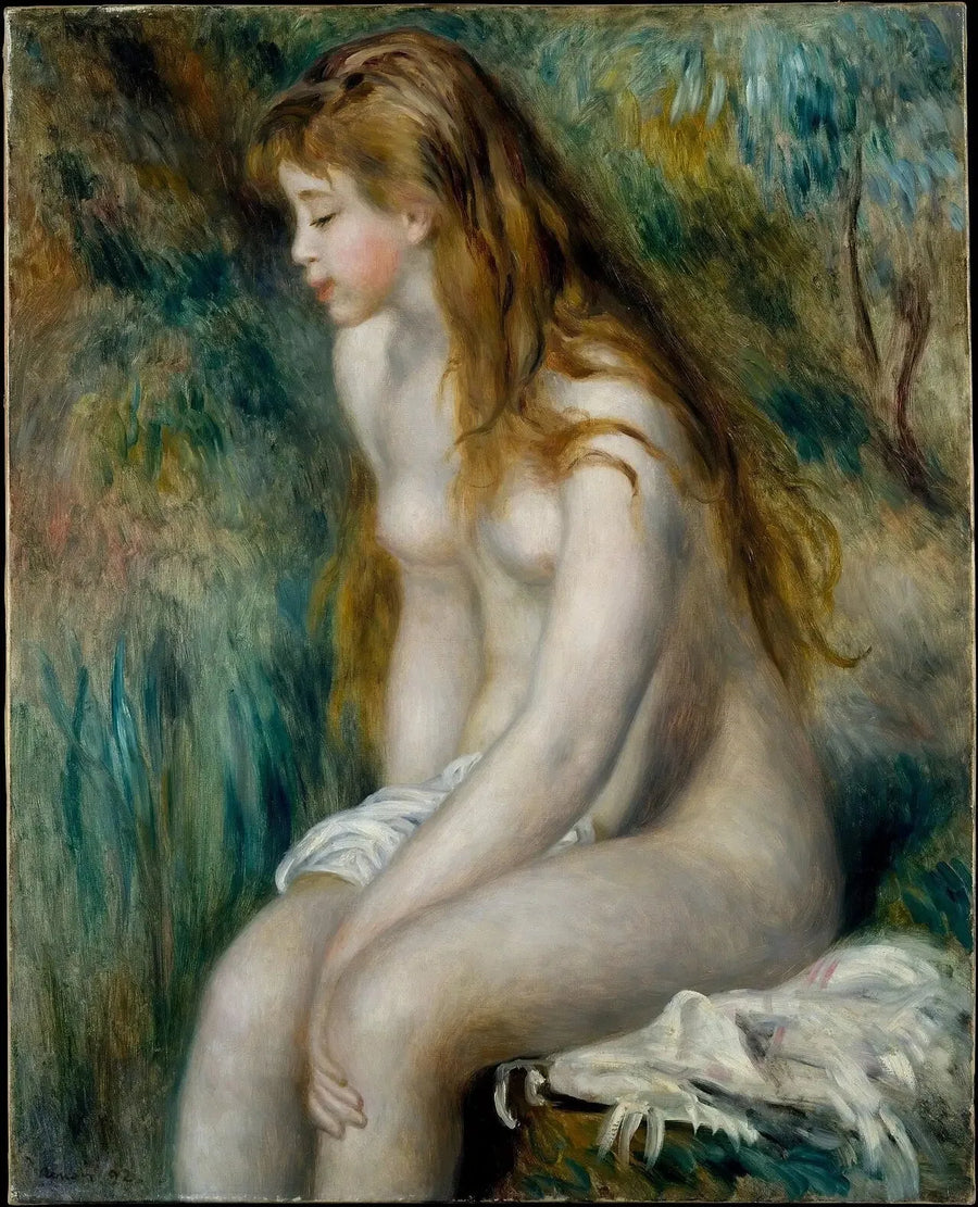 Jeune Fille au bain - Pierre-Auguste Renoir