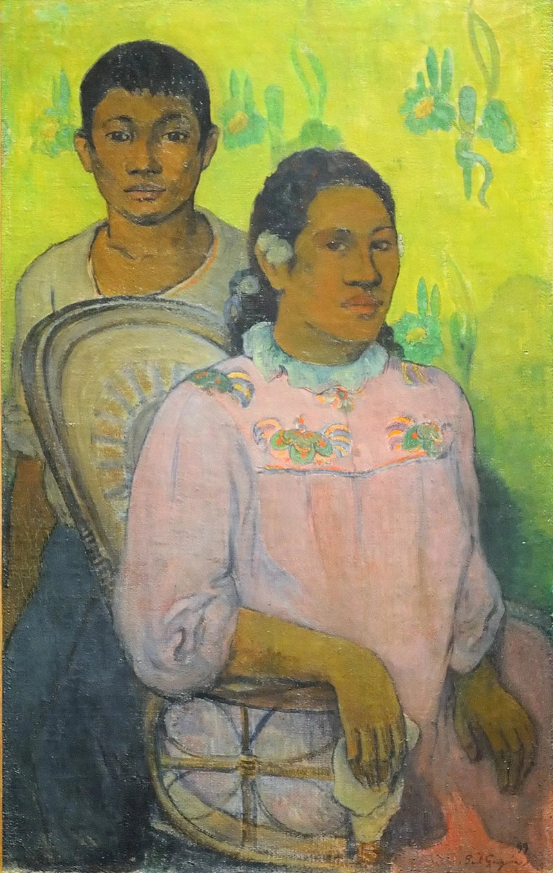 Jeune Fille et Garçon - Paul Gauguin