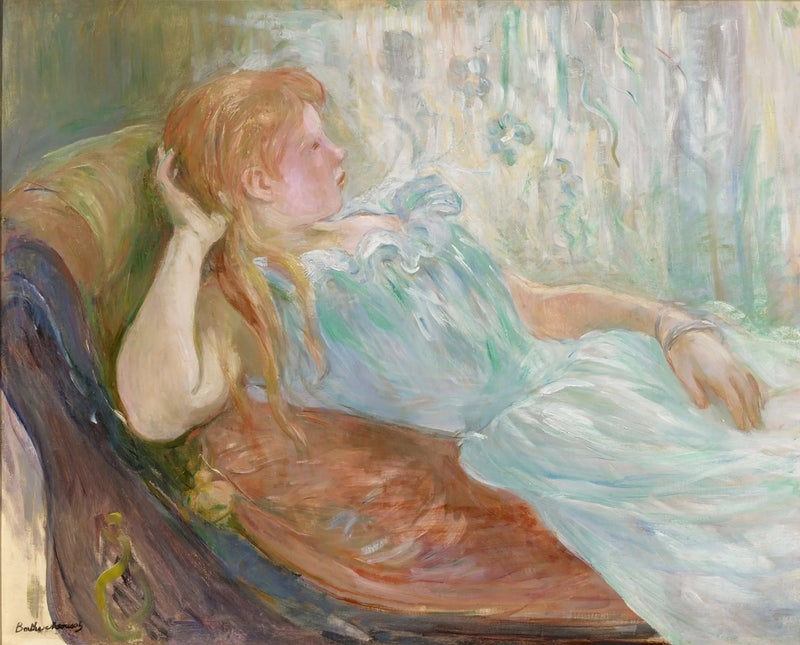 Jeune fille étendue - Berthe Morisot