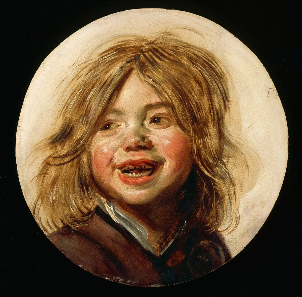 Jeune garçon riant - Frans Hals image 1 reproduction artisanale de tableau