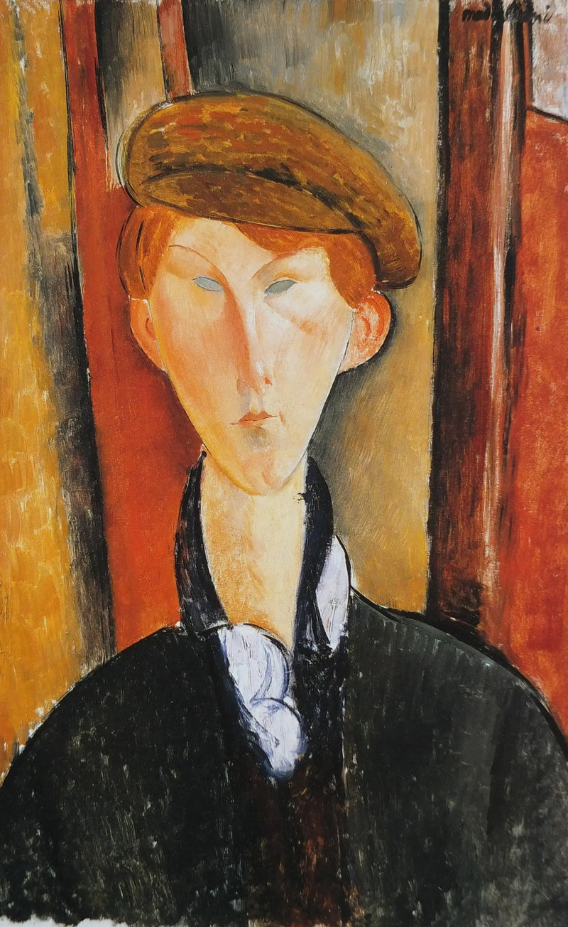 Jeune homme à la casquette - Amedeo Modigliani