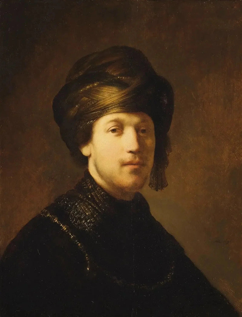 Jeune homme au turban – atelier de Rembrandt, 1631