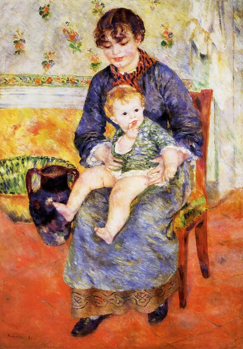 Jeune Mère - Pierre-Auguste Renoir