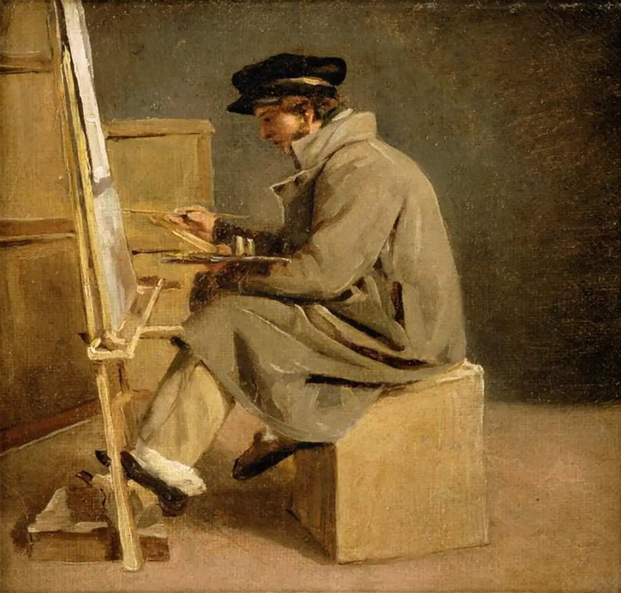 Jeune peintre à son chevalet - Théodore Géricault