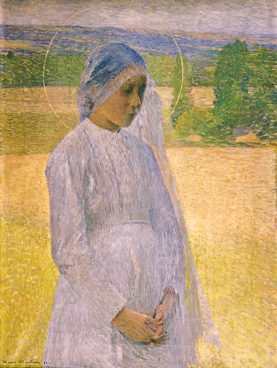 Jeune sainte - Henri-Jean Guillaume Martin image 1 reproduction réalisée par Alpha Reproduction